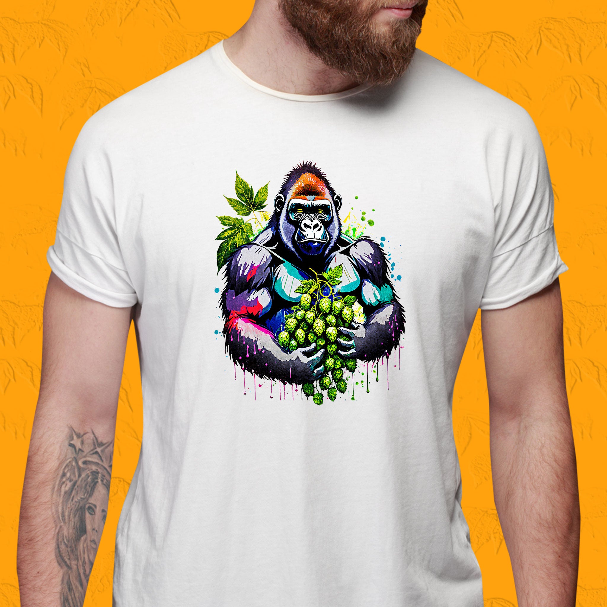 Gorilluminati Glitch Part 2 - Beer Shirt