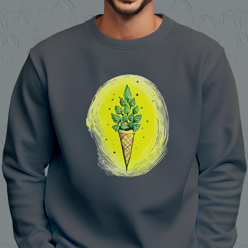 Ice cream cone beer sweatshirt