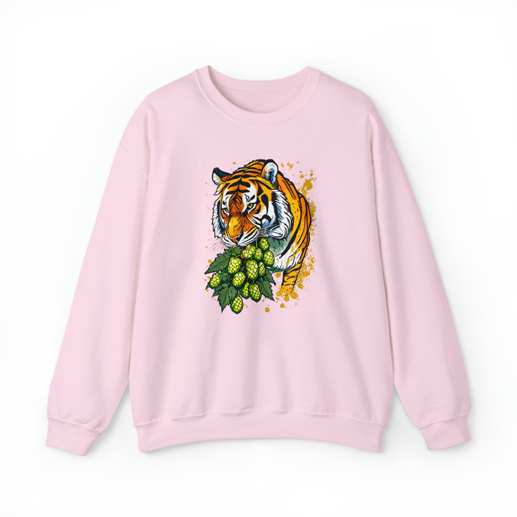 スウェット・トレーナー HAPPY TIGER SWEATSHIRT neon-sequin-tiger-sweatshirt-