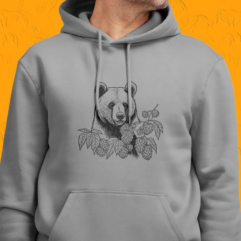 Bear Essentials Black Outline Part 1 - Beer Hoodie